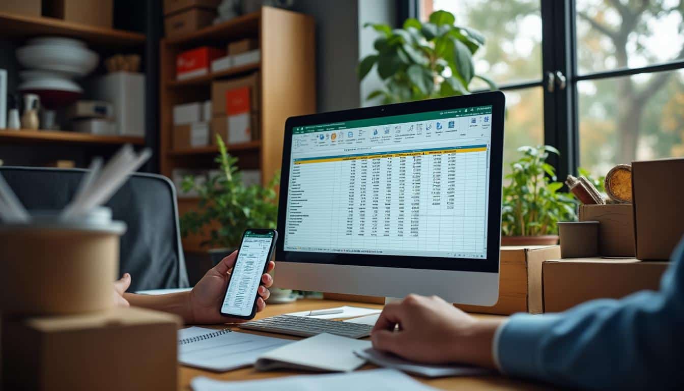 Illustration: Pourquoi privilégier une solution de gestion de stock avec Excel sans frais ?