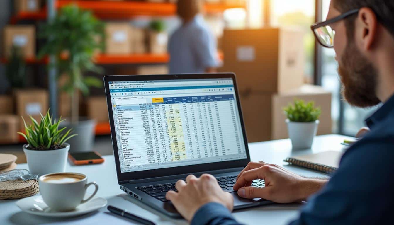 Illustration: Pourquoi adopter un tableau de gestion de stock sous Excel pour votre entreprise ?
