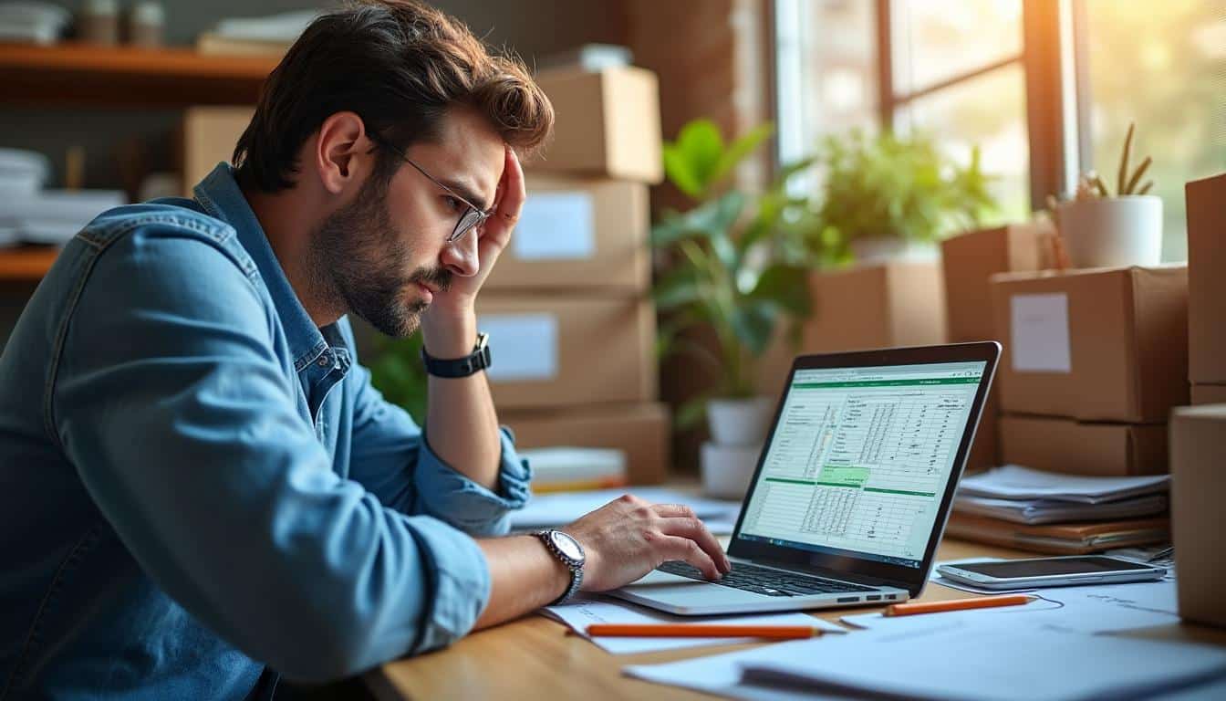 Illustration: Pourquoi un tableau Excel est essentiel pour gérer les entrées et sorties de stock