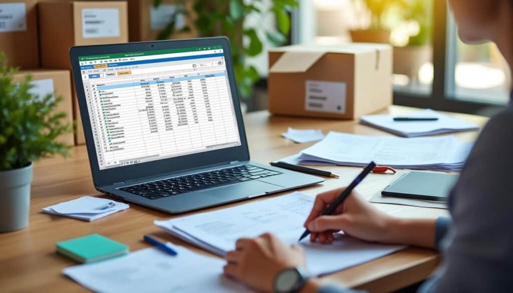 Tableau Excel de gestion de stock entrée sortie : guide complet