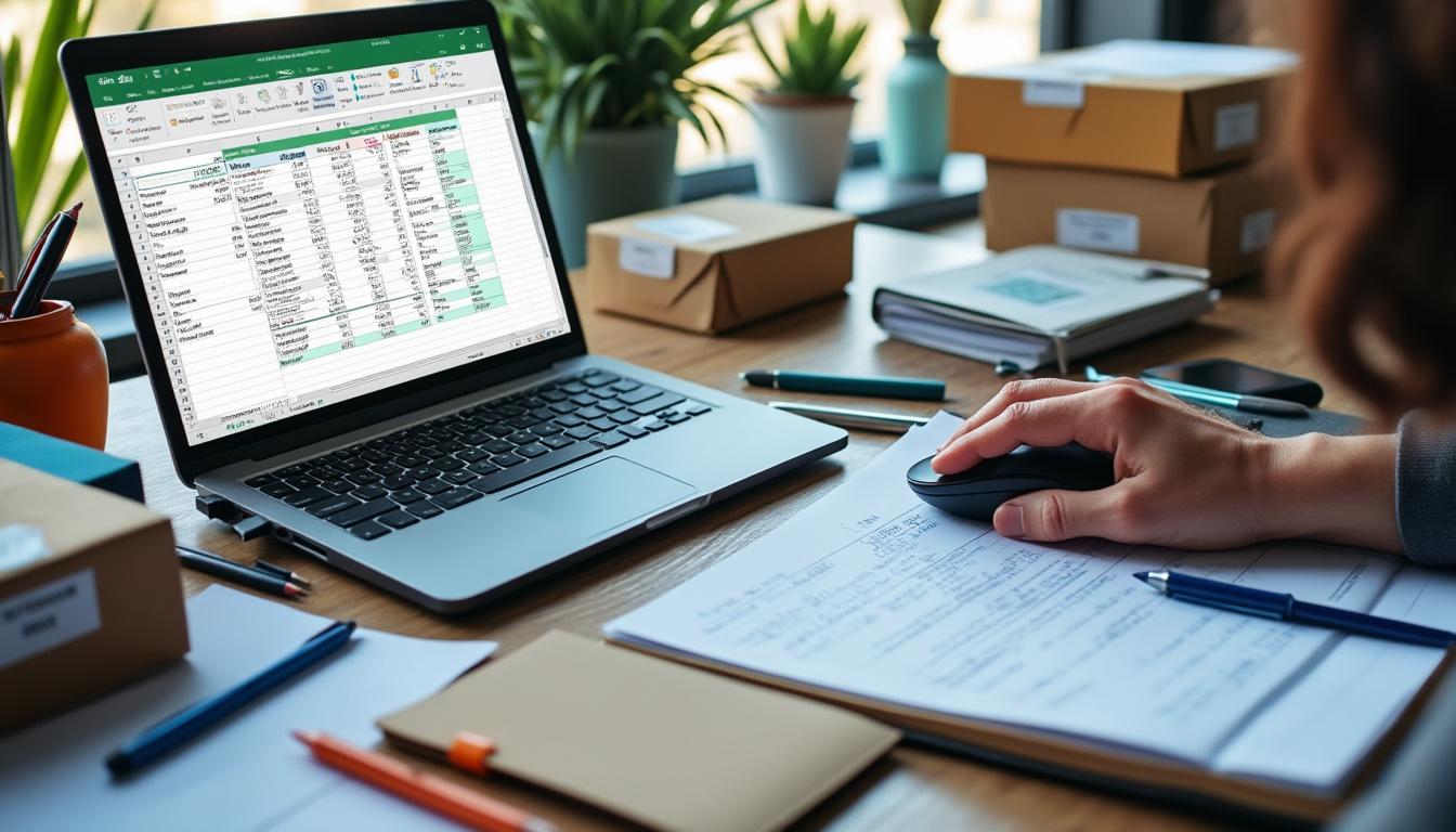 Tableau Excel de gestion du stock de fournitures : guide complet