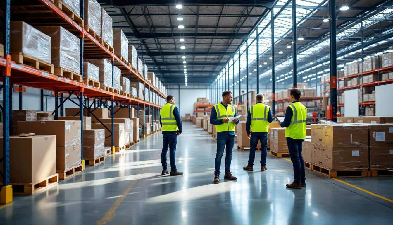 Illustration: Comprendre les bases des flux tendu, poussé et tiré dans la gestion logistique