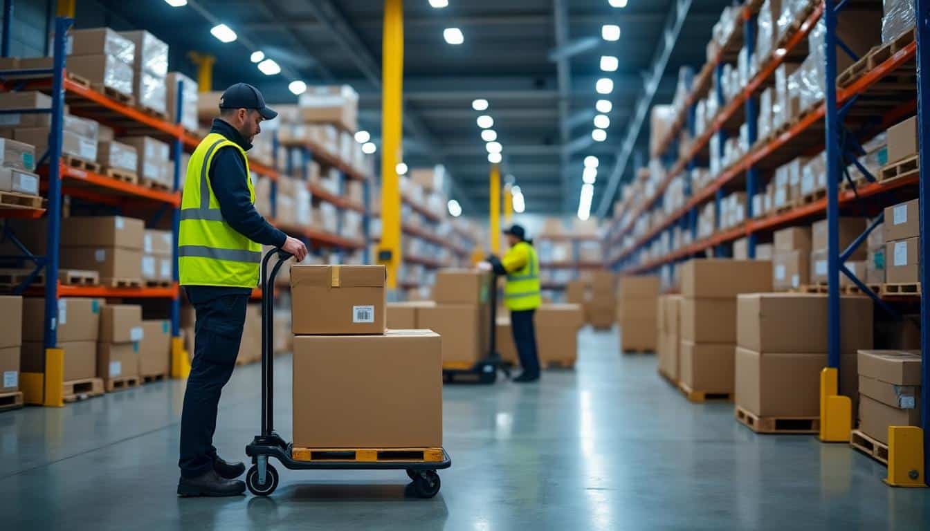 Illustration: Que signifie un colis expédié depuis le centre logistique ?
