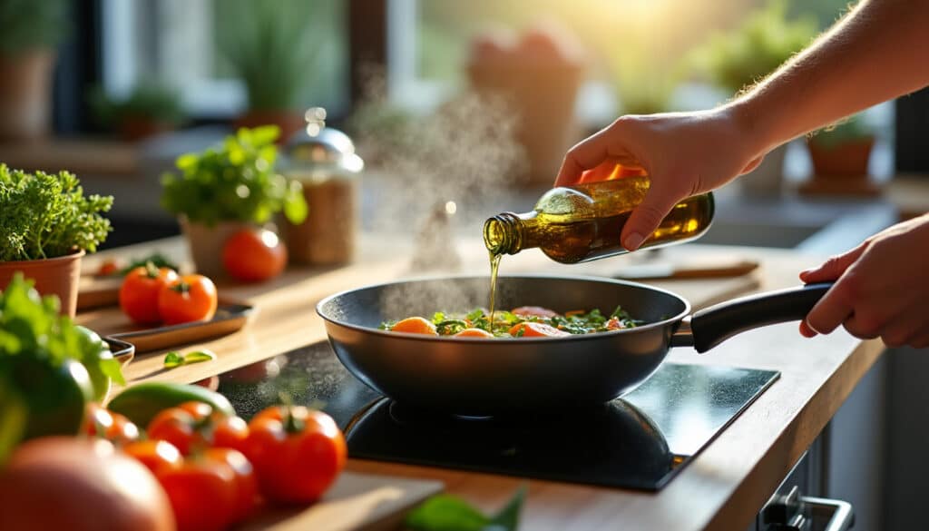 Poêle en acier inoxydable : durabilité et cuisson saine garantie